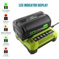 thumbnail image 3 of Cargador ADVTRONICS OP401 de ion de litio 40V para Ryobi, 3 of 7