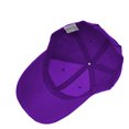 thumbnail image 2 of Glory Max Plain Solid Baseball Cap Sun Visor Adjustable Ball Hat Purple, 2 of 5