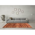 thumbnail image 3 of Ahgly Company Indoor Rectangle Oriental Orange Traditional Area Rugs, 2' x 4', 3 of 4