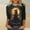 003 Multicolor, variant on Halloween Shirts for Women Cute Pumpkin Ghost Graphic Tees 3/4 Sleeve Tops Loose Casual Crewneck Blouses Tshirts 2025
