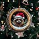 thumbnail image 1 of Adornos Navideños de Animales, Estampados de Animales para Árbol de Navidad, Adornos Acrílicos, Decoraciones de Animales Del Bosque, Navidad, 1 of 7