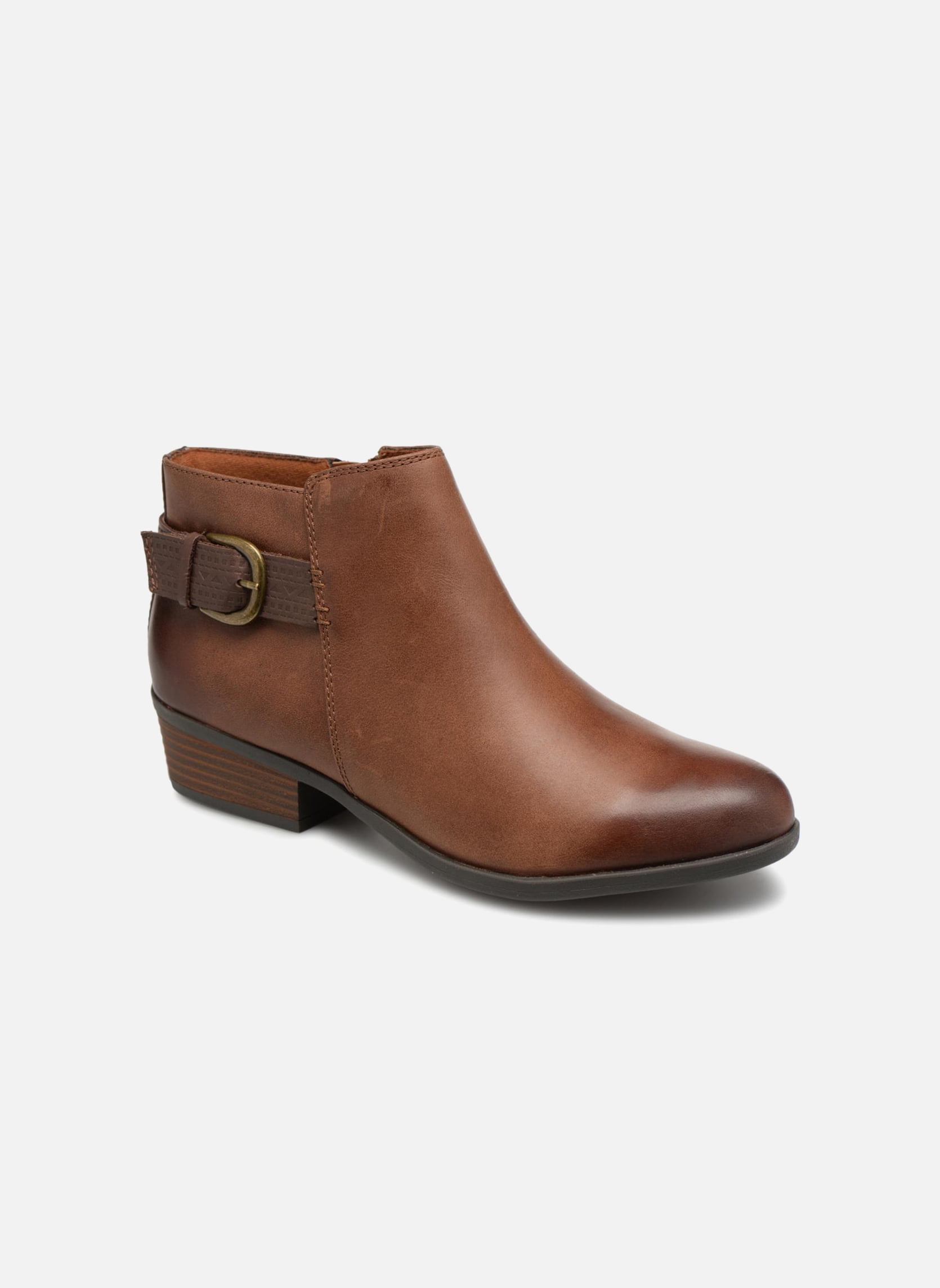 clarks addiy kara leather ankle boot