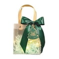 thumbnail image 2 of Hometravel Clear Christmas Hand Carry Bags, Transparent Holiday Gift Packaging, Seasonal Present Carrying Cases for Christmas Eve, Party Favors, Celebration Events, 2 of 6