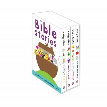 Noahs Ark Baby Shower Tea - Baby's First Bible Boxed Set : The Story of Jesus, Noah's Ark, The Story of Moses, Adam and Eve