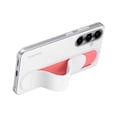 thumbnail image 4 of Funda para Samsung Galaxy S25 con tacto suave y soporte, blanca, 4 of 6