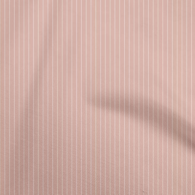 oneOone Rayon Dusty Pink Fabric Stripes Craft Projects Decor Fabric Printed By The Yard 56 Inch Wide