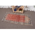 thumbnail image 3 of Vintage Rug, Home Decor Rug, 1.9x4.2 ft Small Rug, Floor Rugs, Turkish Rug, 3 of 9