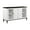 Brown+White, variant on Dazzling White Marble Coffee Table With Walnut Finish Alluring Adorned Touch