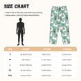 thumbnail image 2 of Pajama Pants Women, green lama alpacas cactus cute Sweatpants Soft Sleep Lounge Pants, Casual PJ Bottoms Pants with Pockets, 2 of 7