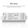 thumbnail image 5 of TUYA WifI WT1 LED Smart Dimmer 2CH 12V 24V 36V CCT LED Strip Dimming Controller Kit 2.4G Remote Control, 5 of 5