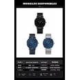 thumbnail image 3 of Reloj Hombre Analógico Hannah Martin Acero Elegante Blue, 3 of 6
