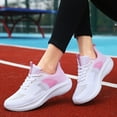 thumbnail image 2 of Sopiago Womens Tennis Shoes Women's Scrunch Back Slip-On Sneaker Wide Width Available White,39, 2 of 6