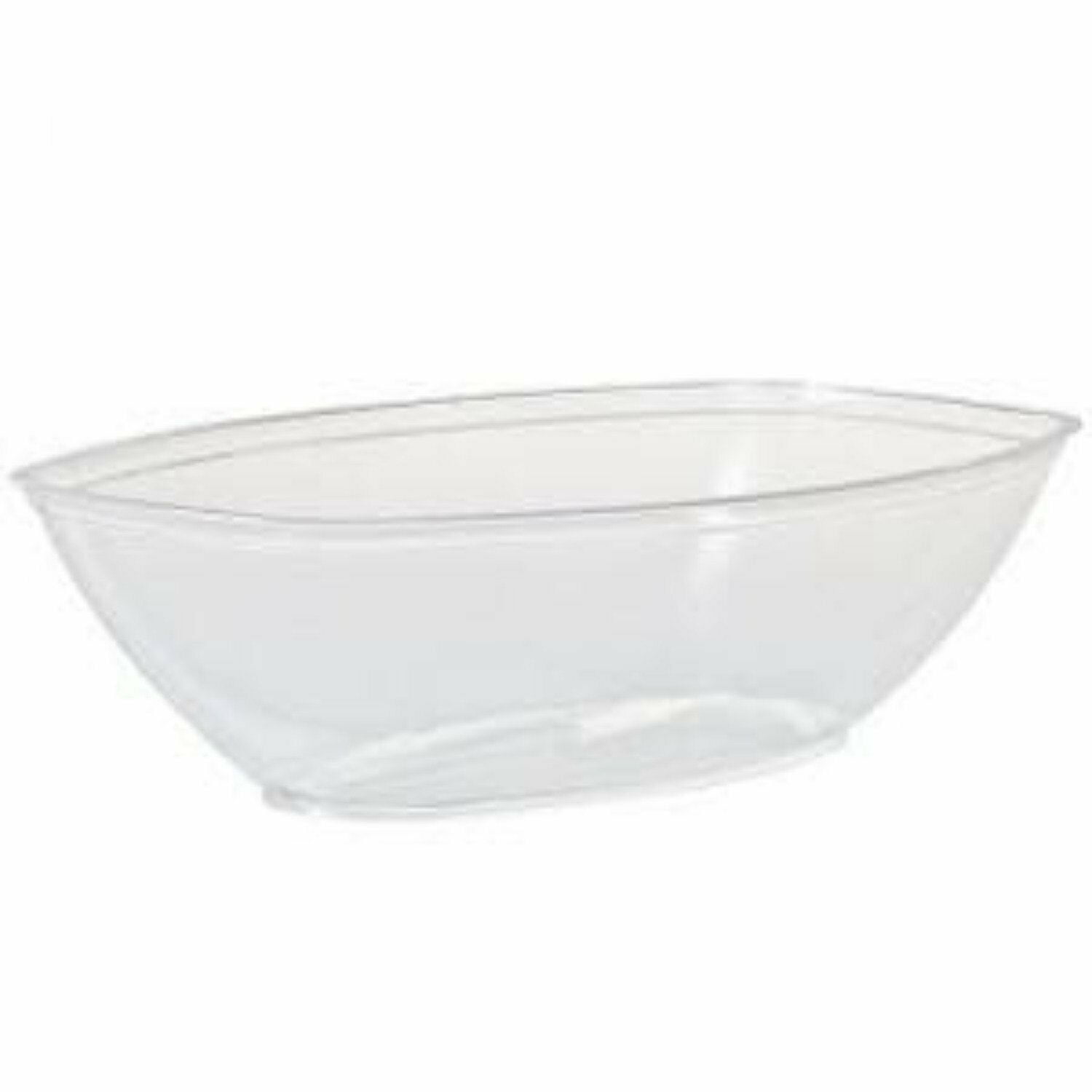 50 X White Plastic 12oz Disposable Bowls 