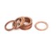 thumbnail image 1 of 10pcs 18mmx24mmx1.5mm Arandea de aplastamiento plana de cobre junta de sellado de círculo, 1 of 1
