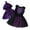 Purple Witch, variant on WIBACKER 1-6T Toddler Girls Witch Costume Kids Halloween Party Cosplay Ball Gown Tulle Dress with Plush Hooded Cape Shawl Set
