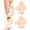 Off-white, variant on Silicone Moisturizing Socks for Women Dry Cracked Feet, Soft Gel Rubber Socks, Foot Care Spa Pedicure Silicone Socks for Cracked Heel and Softening Rough Skin, Calluses (1 Pair), Pink
