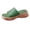 Green, variant on Clearence Women’s Summer Platform Wedge Slippers Beach Slippers Fish Mouth Orthopedic Sandals Thick Cushioned Sole Non-Slip Outdoor Casual Shoes
