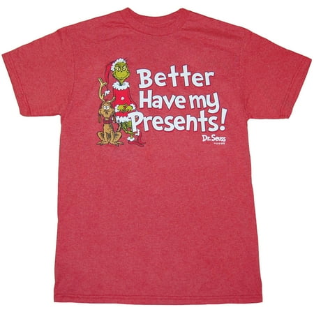 Dr Seuss Baby Clothes - Dr. Seuss Grinch Better Have My Presents T-Shirt