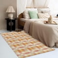 thumbnail image 3 of Plaid Rugs for Living Room Bedroom - Gingham Rug 4x5 - Colorful Carpet for Home Decor - Washable Non Slip Patterned Indoor Large Area Rug - Soft & Low Pile (ZJ&537), 3 of 7