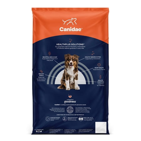 CANIDAE PURE Goodness w/Wholesome Grains Dry Dog Food Lamb Brown Rice 22lb
