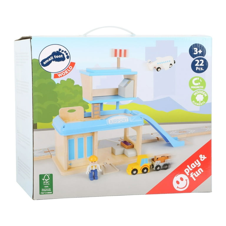 Wooden 2024 airport playset