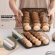 thumbnail image 4 of Porta Huevos para Refrigerador Translúcido Apilable Cajas de Almacenamiento de Huevos para Nevera Contenedor de Huevos Rodante Automático Bandeja de Huevos con Cubierta ANGGREK  Otros, 4 of 8