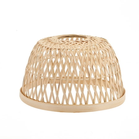 

Lampshade Bamboo Woven Rustic Basket Baskets Wicker Rattan Ceiling Pendant Light Cover