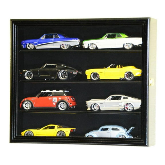 Small 1/24 Scale Diecast Car Display Case Cabinet
