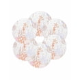 thumbnail image 7 of 15 Inch Round Placemats Set of 6, Coastal Non Slip Heat Insulation PP Table Mats, Orange Brown Coral Starfish Jellyfish Seahorse Washable Place Mats for Kitchen Dining Party Table Decor, 7 of 7