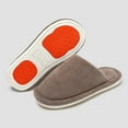 thumbnail image 2 of Slides for Women Fluffy Slippers Non Slippers For Fall And Winter Indoor Fuzzy Slippers For Home Warm Slippers Unisex Slippers, 2 of 5