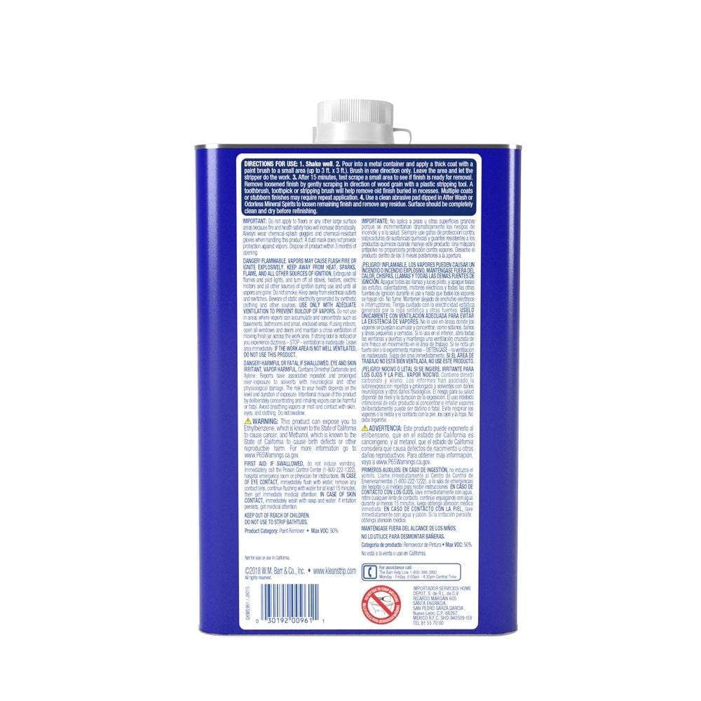Klean-Strip® Kwik-Strip Stripper & Remover, 1 Quart