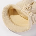 thumbnail image 5 of Womens Winter Hat Warm Knit Hat Slouchy Beanie Cap with Brim, Fleece Lined Ear Protection Beret Hat Newsboy Cap, Winter Gifts Outdoor Daily Adjustable 21.7 - 23.6 Inch, 5 of 7