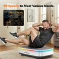thumbnail image 3 of MERACH Vibration Plate Exercise Machine, 330lb Capacity, Bluetooth, Whole Body Workout Fitness Platform, Gift, 3 of 10