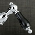 thumbnail image 3 of Kingston Brass KS1431PKL Duchess Two-Handle Bathroom Faucet with Brass Pop-Up and Cover Plate, Polished Chrome, 3 of 4