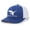 Royal/White, variant on Flying Eagle Mens Embroidered Mesh Back Trucker Hat Baseball Cap, Loden/Black