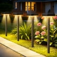 thumbnail image 3 of D.FAMILY Paquete de 2 Luces para Exteriores Solar, 1500 Lm, LED Impermeables para Jardín, 3 of 11