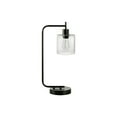 thumbnail image 4 of Monarch Specialties Lighting, 20"h, Table Lamp, Usb Port Included, Black Metal, Glass Shade, Modern, 4 of 5