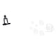 thumbnail image 1 of Figura de escritorio,Escultura abstracta de pensador para decoración de oficina y hogar.,Figura decorativa de escritorio,decoración minimalista para el hogar,Adhesivo de pared,Calcomanías de, 1 of 8
