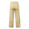 thumbnail image 7 of EnJoCho Kids Girls Sweatpants Wide Leg Baggy Straight Open Bottom Athletic Elastic Jogger Pants Breathable Trousers For Spring Outdoor School Daily Casual Active Bottoms, 7 of 7