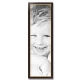thumbnail image 2 of ArtToFrames 11" x 38" Mahogany and Gold Slope Picture Frame, 11x38 inch Brown MDF Poster Frame (WOM-4447), 2 of 8