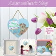 thumbnail image 1 of PEONAVET Doll Ornament Front Door Welcome Sign - Creative Heart-Shaped Happy Mother'S Day Sign, 1 of 1