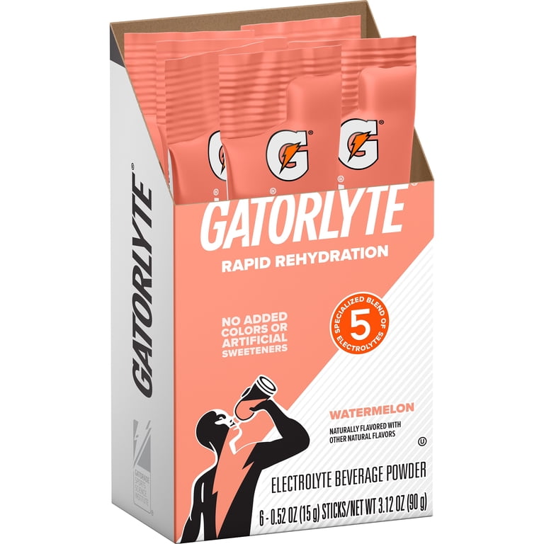 Gatorade Gatorlyte Watermelon Electrolyte Powder, 6 Pack photo 3