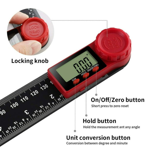 Digital angle finder ruler deals