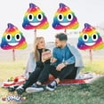 thumbnail image 4 of PMU 4 Pieces 30 Inches Valentine's Day Balloons, RainBow Huge Poop Balloons ,Love Balloons For Special Events, Photo Props Party Decoration and Accessories (4/Pkg), 4 of 7