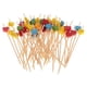 thumbnail image 2 of Paquete de 100 piezas Yotijar Palillos de cóctel Multicolor, 2 of 10
