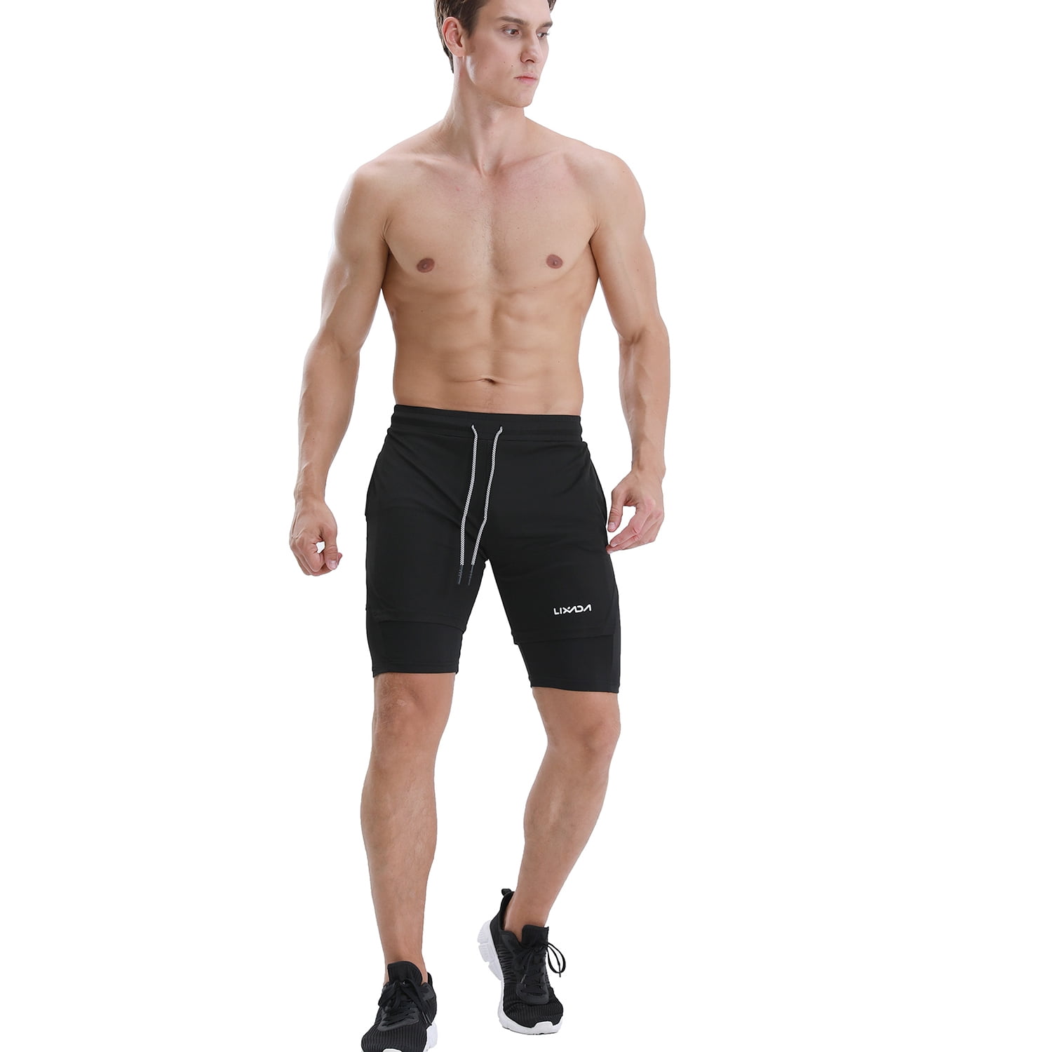 Towel Loop Quick Dry Exercise Shorts 