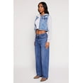 thumbnail image 3 of Women's WAX Distressed Hooded Jean Jacket, 3 of 4