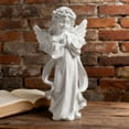 thumbnail image 4 of Girl Angel Sculpture Kadlawus Under $5 ! Resin Handcrafted Figurine for Home Decor, Elegant Living Room Bedroom Accent, Inspirational Gift for Special Occasions, 4 of 7