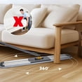 thumbnail image 5 of Commercial Mop, 36'' Large Dust Mop,Heavy Duty Industrial Push Mops with 3 Reusable Microfibre Pads & 62'' Adjustable Handle for Home,Hotel,Mall,Warehouse, 5 of 7
