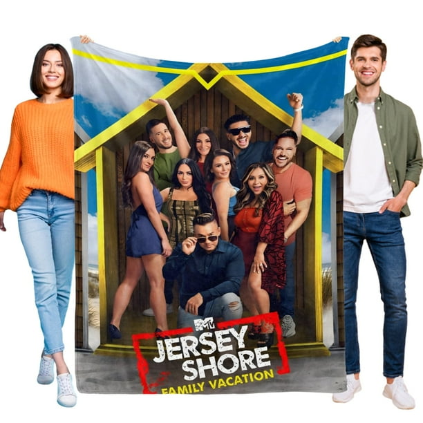 Jersey Shore anti-pilling, suave, ligera, esponjosa y acogedora de lujo para hogar y cocina – Perfecta para niños y adultos,130X150cm